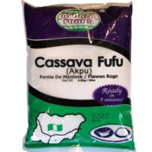Ayoola Foods Cassava Fufu (AKPU) 1.8kg