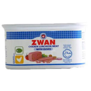 Zwan Chicken Luncheon Meat With Olives 200g X24