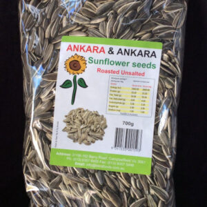 Ankara Sunflower Seed Roasted Unsalted 700g